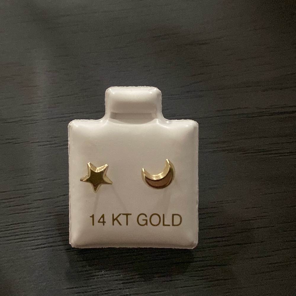 14k earings screw back
